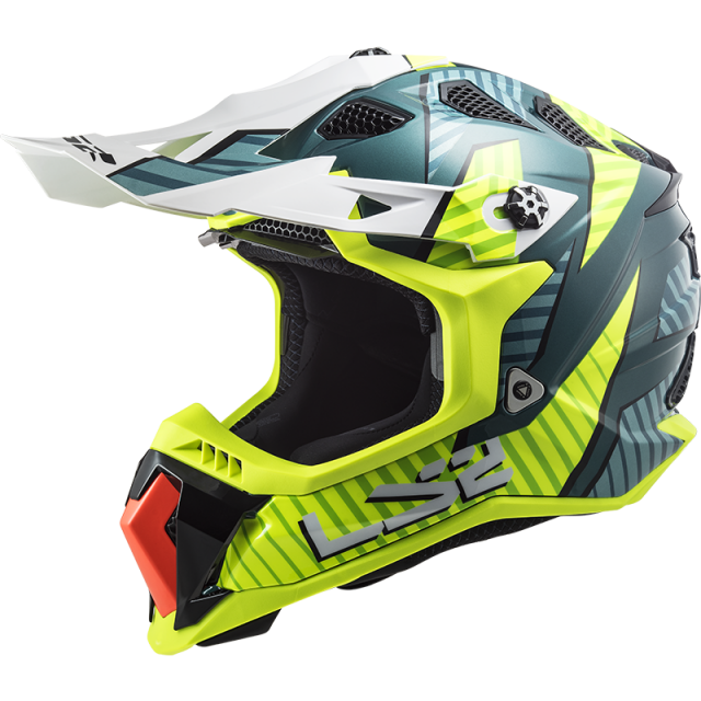 KASK LS2 MX700 SUBVERTER EVO ASTRO COBALT YELLOW L